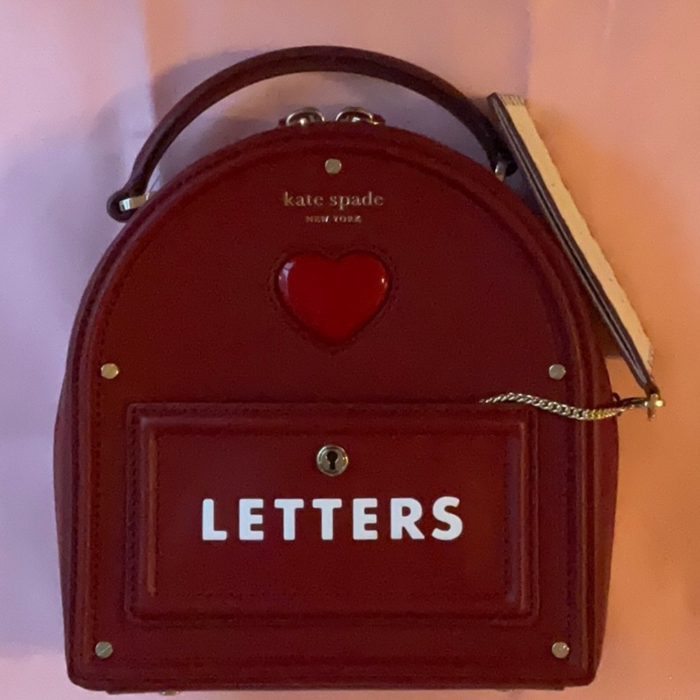 ❤️💖 KATE SPADE YOURS TRULY 3D MAILBOX BAG ❤️💖 NWT ❤️ - Picture 7 of 16